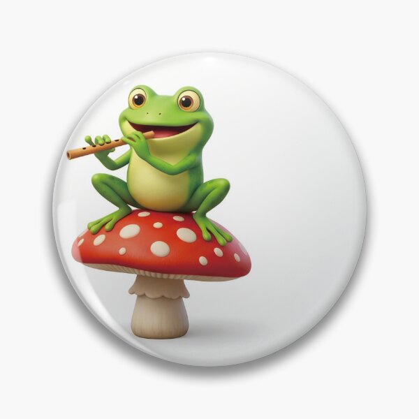 Item preview, frogie singing with friend designed and sold by junkeshop66.