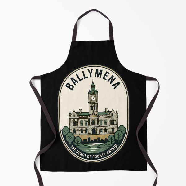 Item preview, Ballymena Northern Ireland Vintage Travel Emblem designed and sold by k3rstman1.