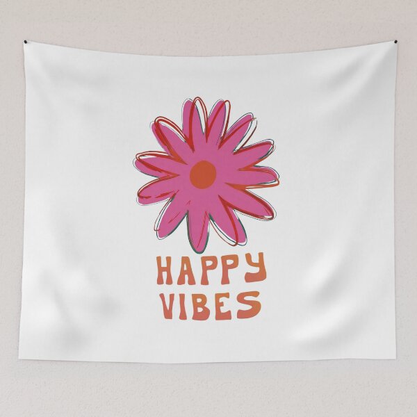 Item preview, Happy Vibes Happy Days designed and sold by Flow-n-Flourish.