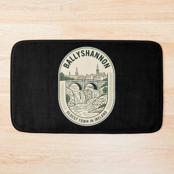 Item preview, Ballyshannon Ireland Oldest Town Vintage Travel Emblem designed and sold by k3rstman1.