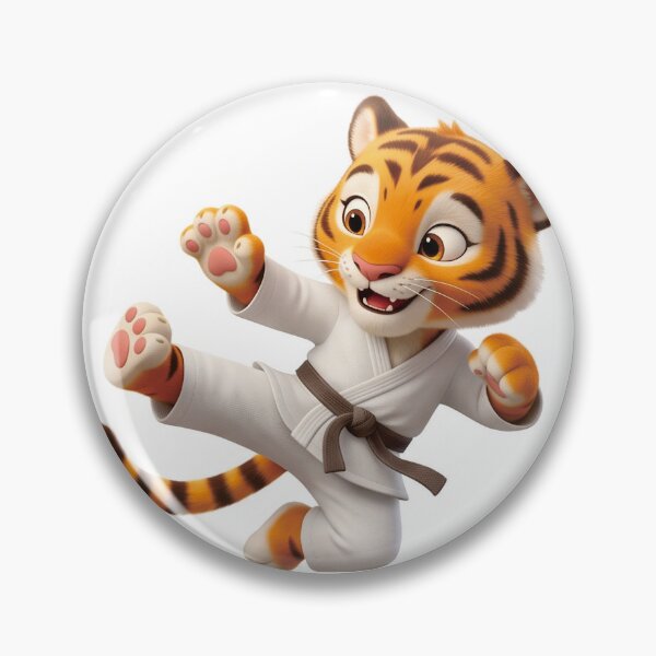 Item preview, karateka tiger designed and sold by junkeshop66.