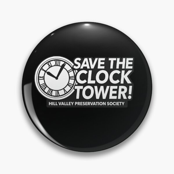Item preview, Save the Clock Tower Shirt | Hill Valley Preservation Society Retro Movie Fan Tee | Time Travel Inspired Gift designed and sold by GarnerSupplyCo.