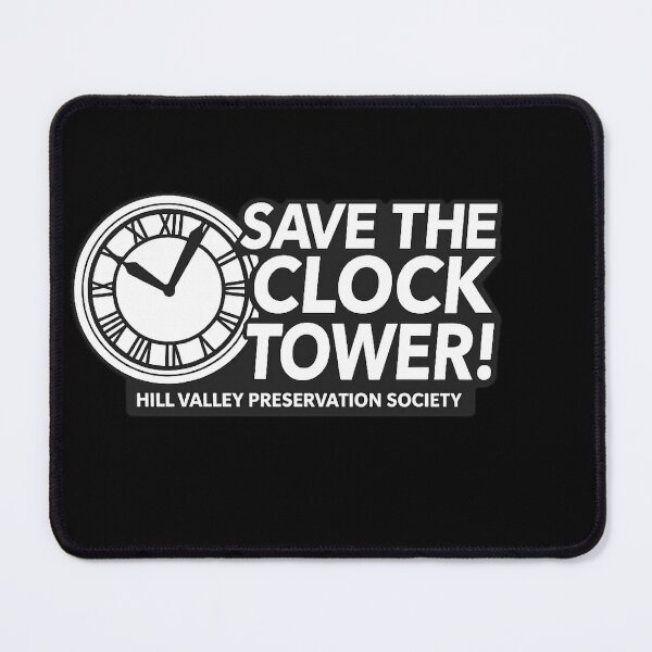Item preview, Save the Clock Tower Shirt | Hill Valley Preservation Society Retro Movie Fan Tee | Time Travel Inspired Gift designed and sold by GarnerSupplyCo.