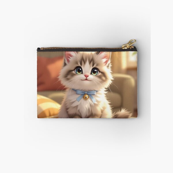 Item preview, Lovely Kitten in Cozy Living Room  designed and sold by Pim-Crystal.