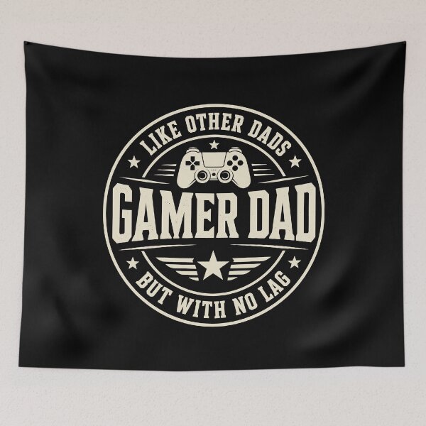 Item preview, Gamer Dad With No Lag Funny Gaming Father Humor designed and sold by JasKei-Designs.