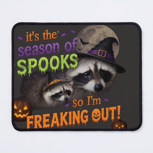 Item preview, Funny Halloween Raccoon Witch Design designed and sold by BoringClothes .