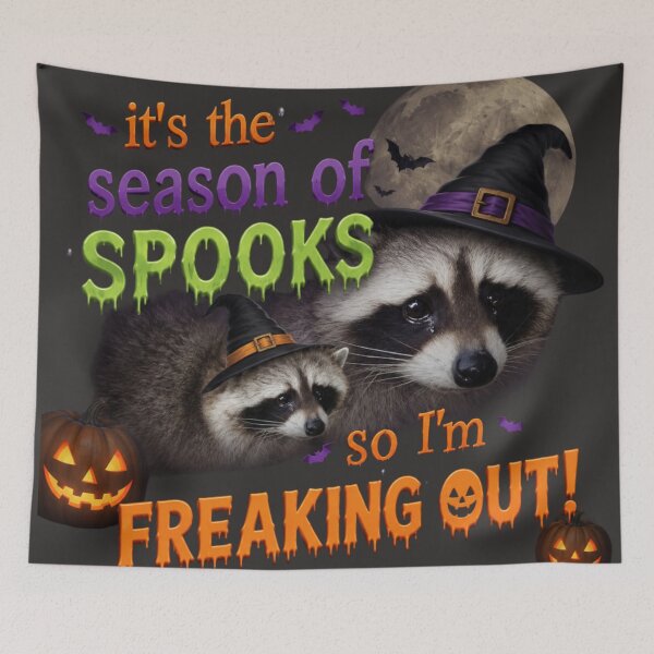 Item preview, Funny Halloween Raccoon Witch Design  designed and sold by BoringClothes .
