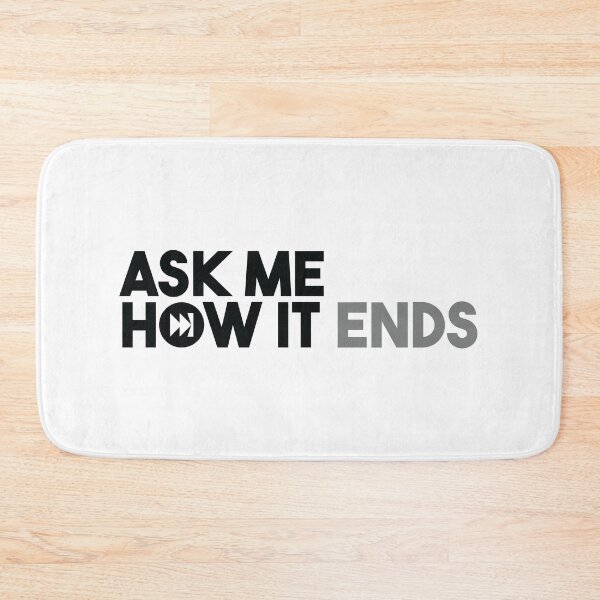 Item preview, FiveWordSpoilers - Ask me how it ends - Horizontal designed and sold by FiveWordSpoilers.