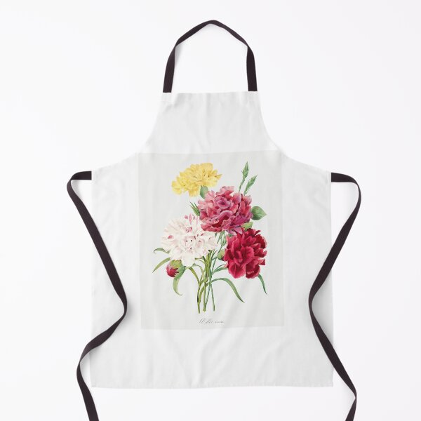 Item preview, Carnation Flowers Botanical Illustration designed and sold by TheRetroArtRoom.