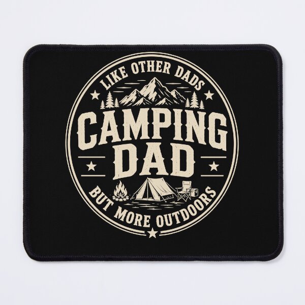 Item preview, Camping Dad With More Outdoors Funny Father Adventure designed and sold by JasKei-Designs.