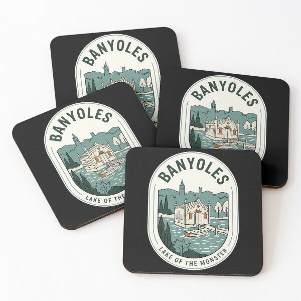 Item preview, Banyoles Lake of the Monster Vintage Travel Emblem designed and sold by k3rstman1.