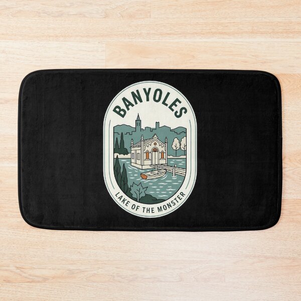Item preview, Banyoles Lake of the Monster Vintage Travel Emblem designed and sold by k3rstman1.
