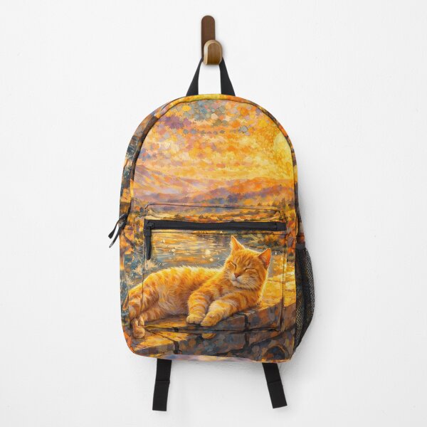 Item preview, Lazy Country Basking Cat designed and sold by M-Y-A-R-T-.