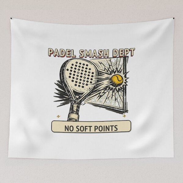 Item preview, Retro Padel Smash Glass Wall Vintage Padel Shirt designed and sold by Concrete Coffee Studio.