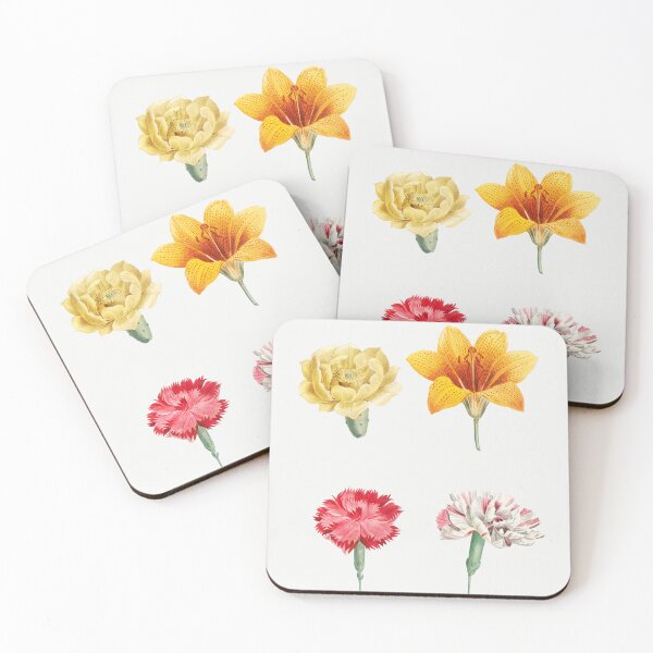 Item preview, Flowers Botanical Illustration designed and sold by TheRetroArtRoom.