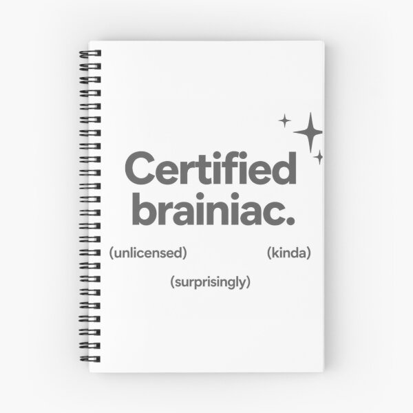 Item preview, Certified Brainiac (Unlicensed Edition) designed and sold by Icareis-Studios.