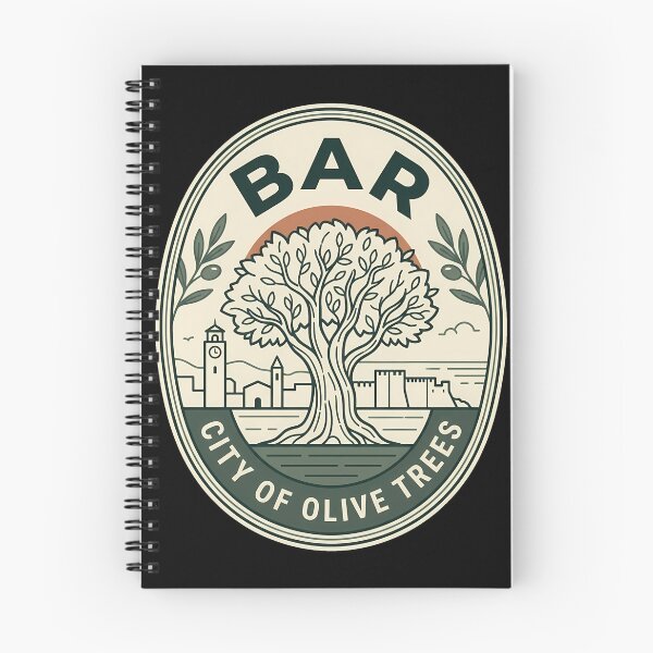 Item preview, Bar Montenegro Vintage Travel Emblem Olive Tree designed and sold by k3rstman1.
