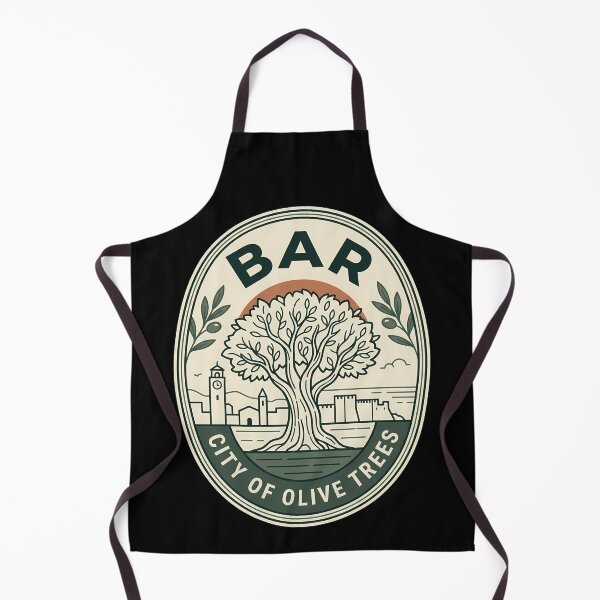Item preview, Bar Montenegro Vintage Travel Emblem Olive Tree designed and sold by k3rstman1.