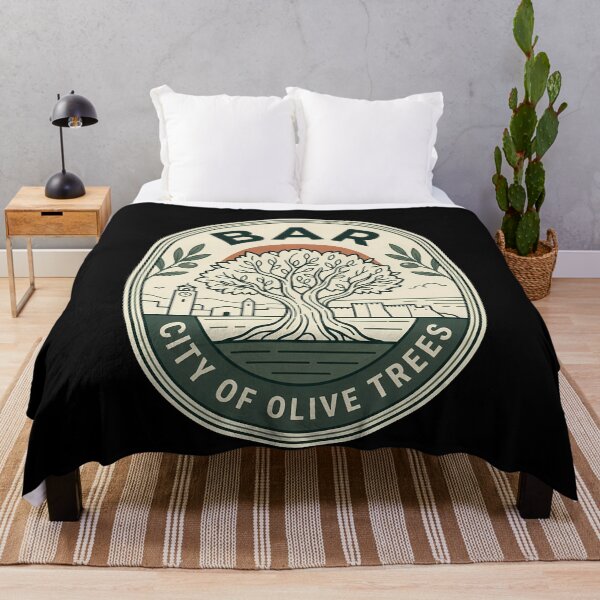 Item preview, Bar Montenegro Vintage Travel Emblem Olive Tree designed and sold by k3rstman1.