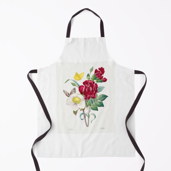 Item preview, Hellebore and Carnation Flowers Botanical Illustration designed and sold by TheRetroArtRoom.