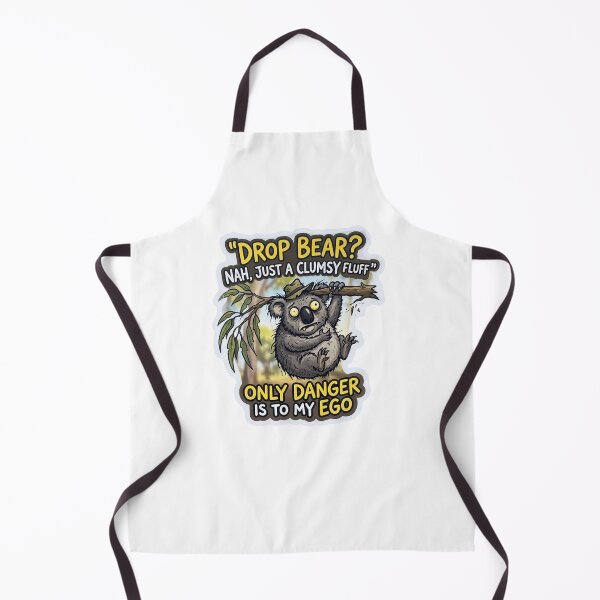 Item preview, Drop Bear Funny Australian Nah Just A Clumsy Koala Funny Aussie Slang Myth Humor designed and sold by Yellowriversss.
