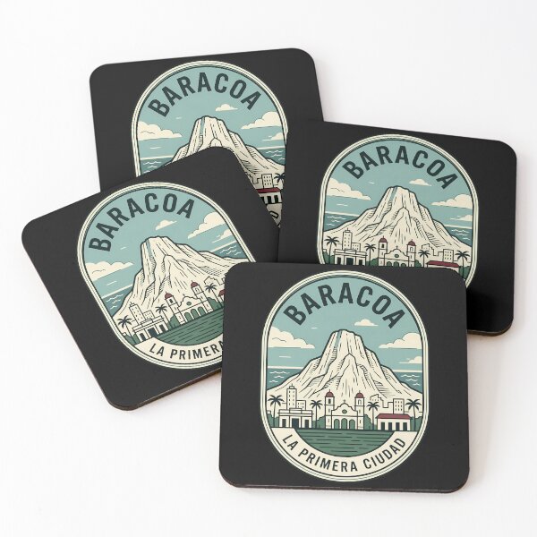 Item preview, Emblema de viaje vintage de la montaña Baracoa Cuba designed and sold by k3rstman1.