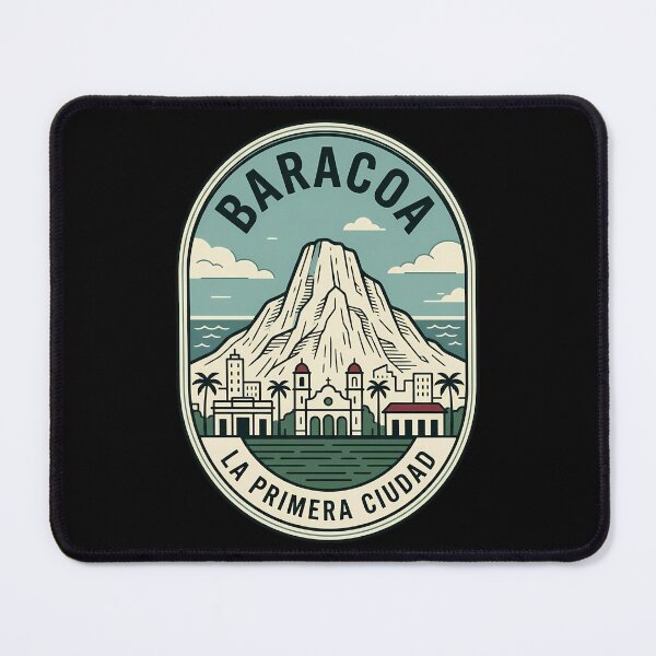Item preview, Baracoa Cuba Mountain Vintage Travel Emblem designed and sold by k3rstman1.