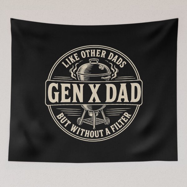 Item preview, Gen X Grill Dad Without a Filter Funny BBQ Humor designed and sold by JasKei-Designs.
