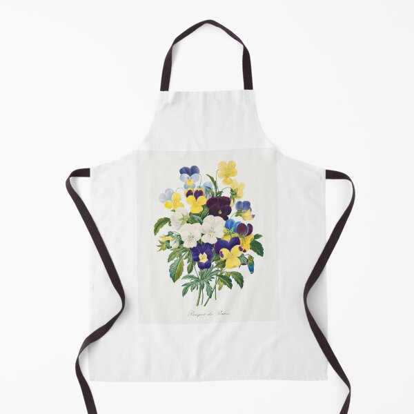 Item preview, Pansy Flowers Bouquet Botanical Illustration designed and sold by TheRetroArtRoom.