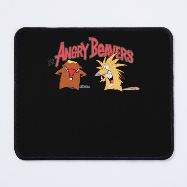 Item preview, Outline Of Two Animated Beaver Characters Grinning designed and sold by Dollarsaving.