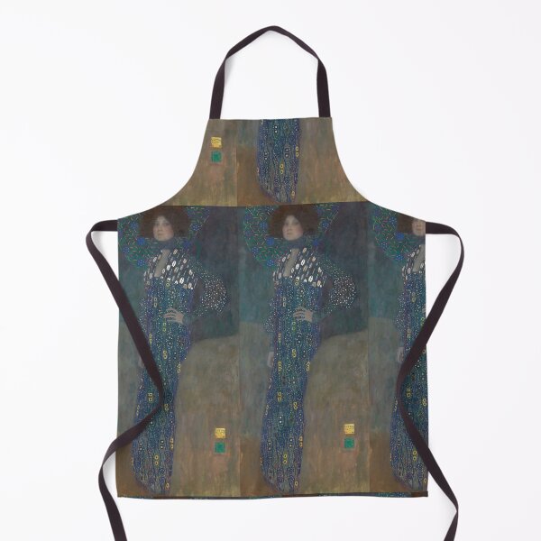 Item preview, Emilie Floge Portrait in Ornamental Blue Gown designed and sold by artofuniverse.