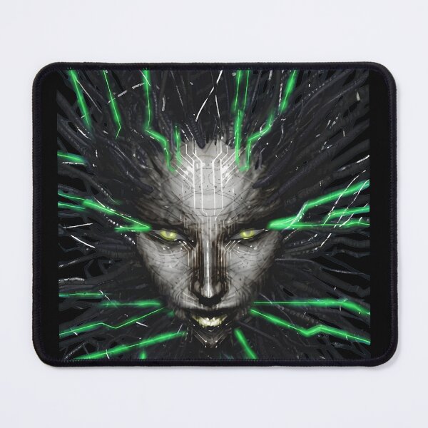 Item preview, Cyber Face Neon Energy Digital Portrait designed and sold by ARTBYKTANA.