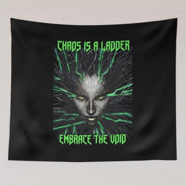 Item preview, Cyber Face Neon Energy Digital Portrait designed and sold by ARTBYKTANA.