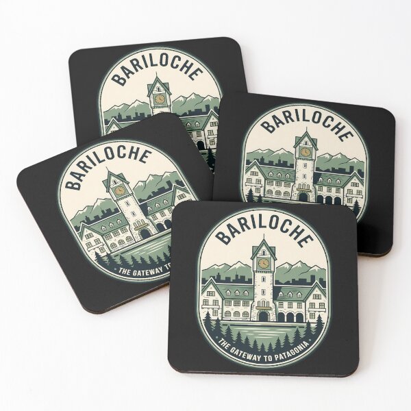Item preview, Bariloche Patagonia Argentina Vintage Travel Emblem designed and sold by k3rstman1.
