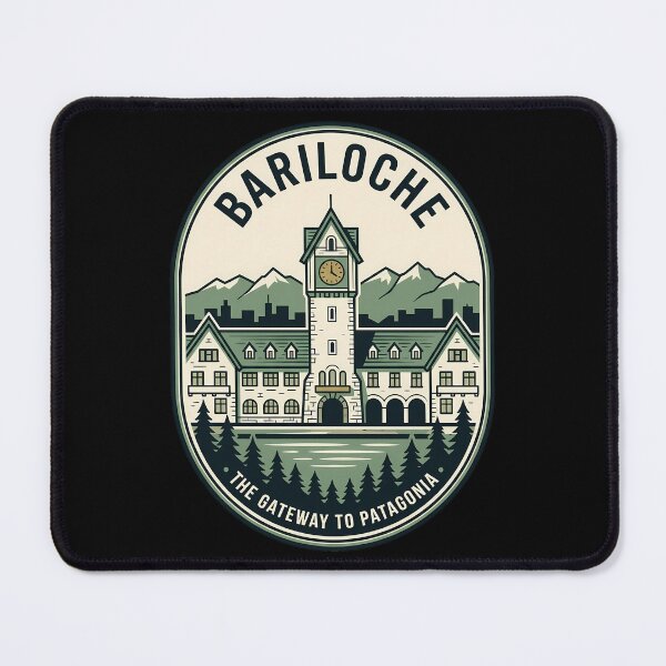 Item preview, Bariloche Patagonia Argentina Vintage Travel Emblem designed and sold by k3rstman1.