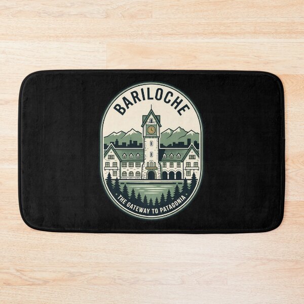 Item preview, Bariloche Patagonia Argentina Vintage Travel Emblem designed and sold by k3rstman1.