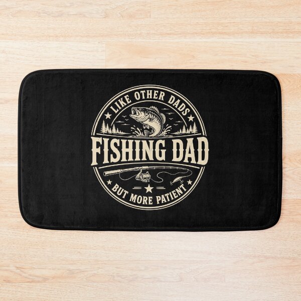 Item preview, Fishing Dad With More Patience Funny Angler Father designed and sold by JasKei-Designs.