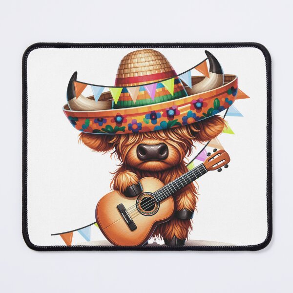 Item preview, Highland Cow Musician designed and sold by smilingfun.