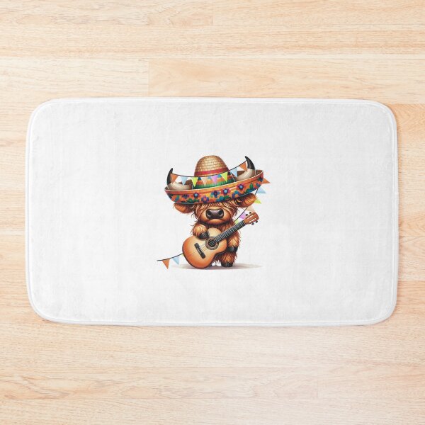 Item preview, Highland Cow Musician designed and sold by smilingfun.