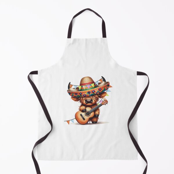 Item preview, Highland Cow Musician designed and sold by smilingfun.