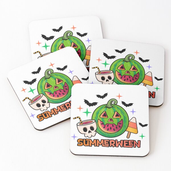 Item preview, Summerween Watermelon Jack O'Lantern  designed and sold by GlitterArtySVG.