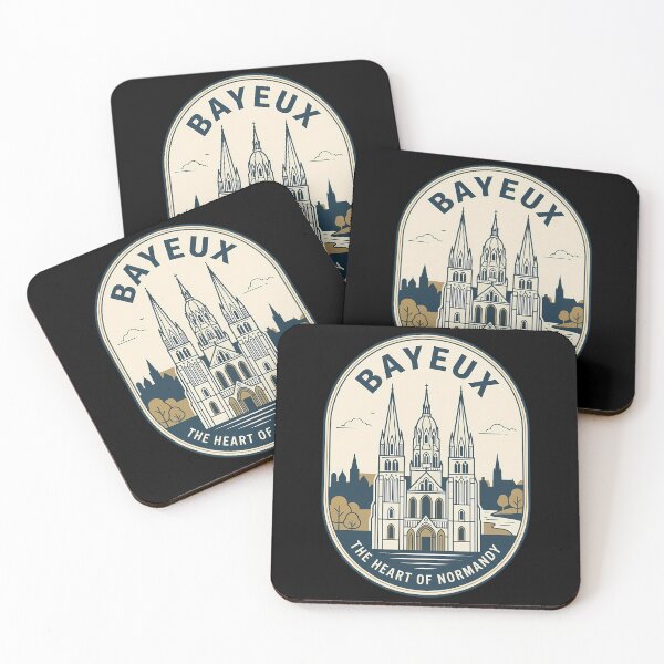 Item preview, Bayeux Normandy France Vintage Travel Emblem designed and sold by k3rstman1.