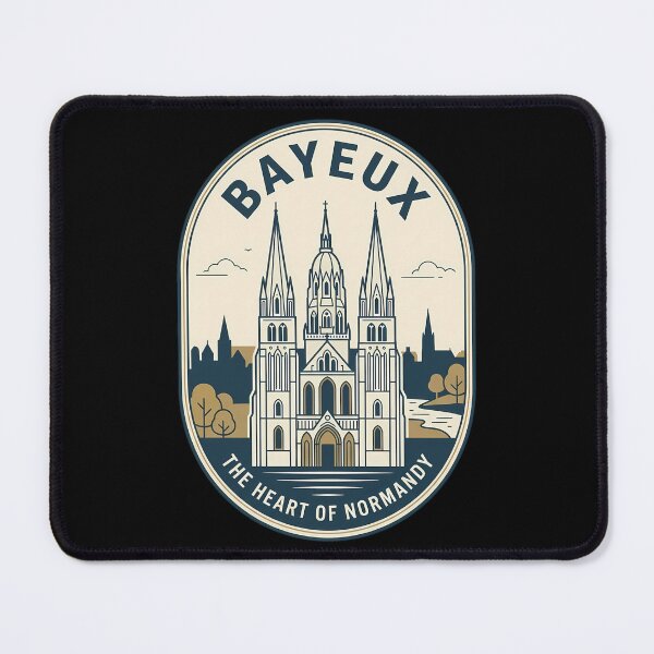 Item preview, Bayeux Normandy France Vintage Travel Emblem designed and sold by k3rstman1.