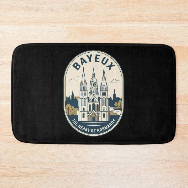 Item preview, Bayeux Normandy France Vintage Travel Emblem designed and sold by k3rstman1.