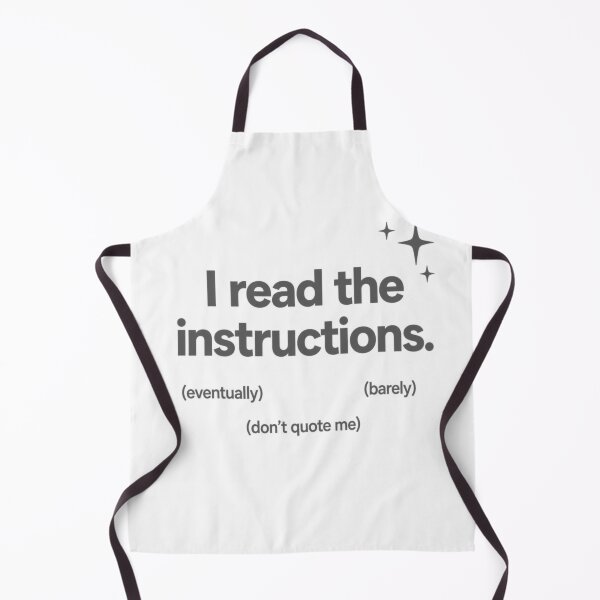 Item preview, I Read the Instructions (Eventually) designed and sold by Icareis-Studios.