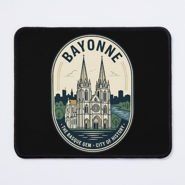 Item preview, Bayonne Basque Gem Vintage Travel Emblem France designed and sold by k3rstman1.