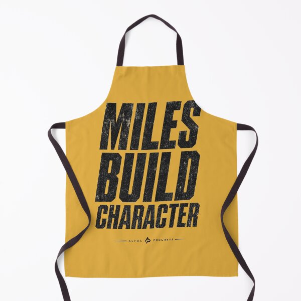 Aperçu de l'œuvre Miles construit son caractère créée et vendue par Alpha Progress.
