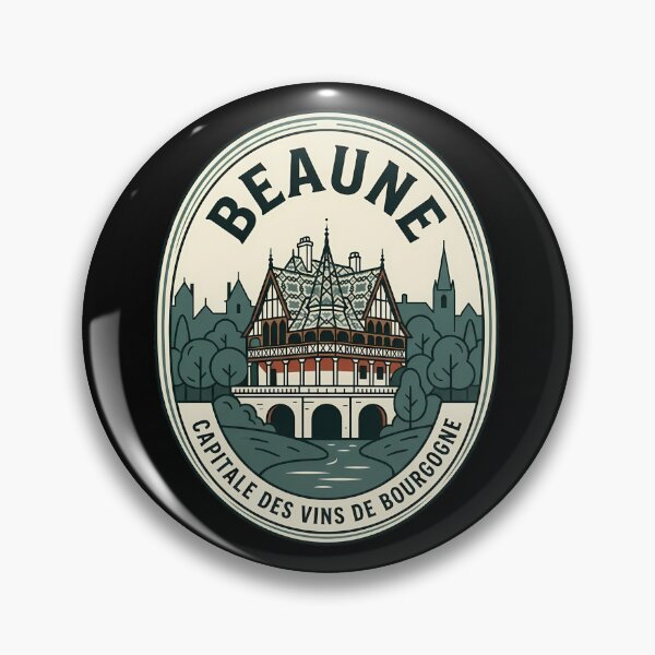 Item preview, Beaune Burgundy Wine Capital Vintage Travel Emblem designed and sold by k3rstman1.