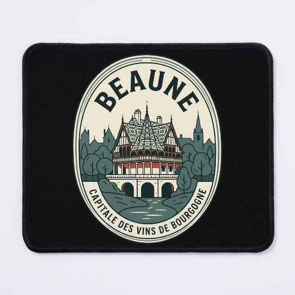 Item preview, Beaune Burgundy Wine Capital Vintage Travel Emblem designed and sold by k3rstman1.