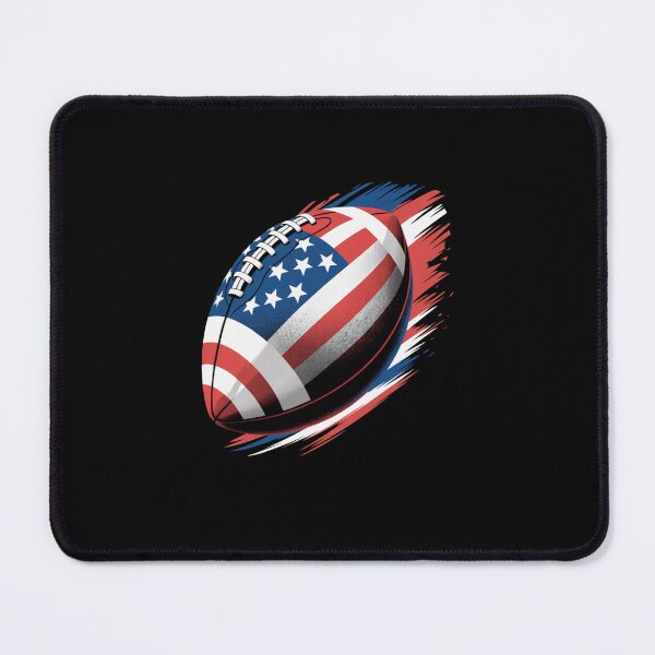 Item preview, Football USA American Flag Colorful 4th of July Patriotic designed and sold by SapfireStuArt.